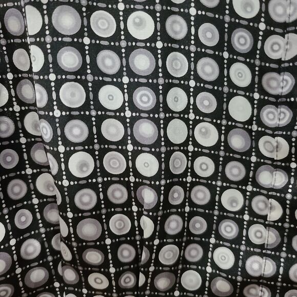 Rafaella Womens Button Down Blouse Multi-Color Size 6 100% Polyester Long Sleeve - Picture 10 of 12